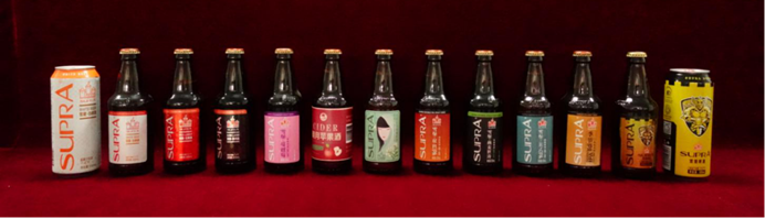 珠江啤酒旗下高端品牌雪堡精酿啤酒